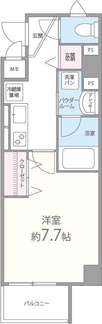 エムエスビル 間取り図