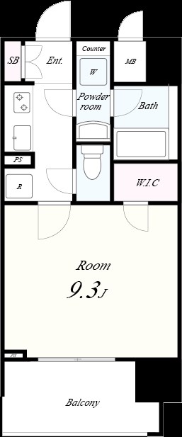 セイワパレス京町堀 間取り図