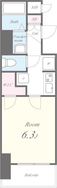 ロイヤルレジデンス北梅田 間取り図