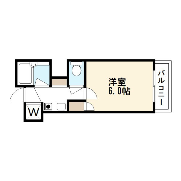 サンビュー 間取り図