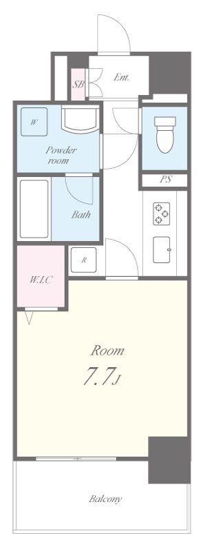 ソレアード並木 間取り図