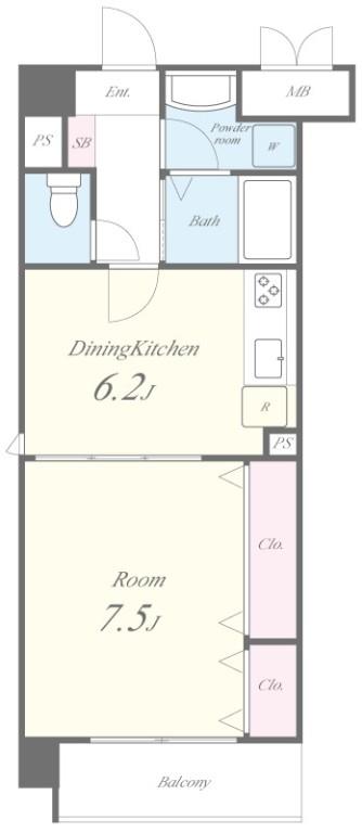 アヴァンタージュ 間取り図