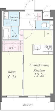 ライツ 石原 間取り図