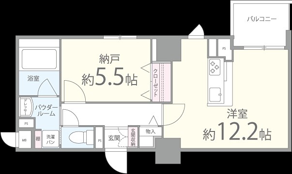 BROU上町台（ブラウウエマチダイ） 間取り図