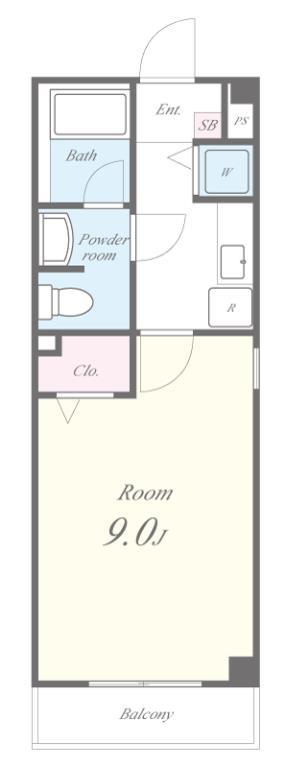 メゾンアイリス 間取り図