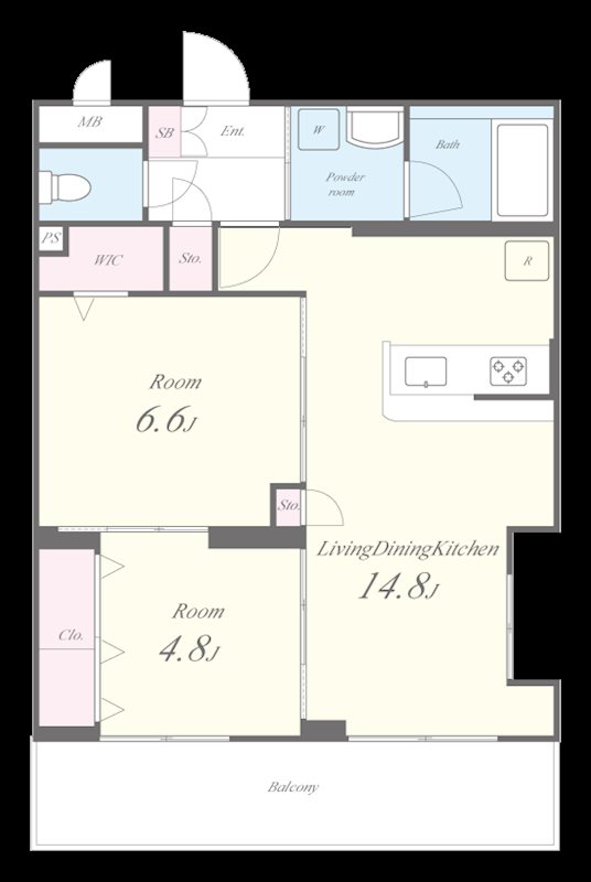 DOLCE(ドルチェ) 間取り図