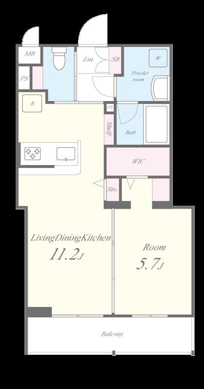 DOLCE(ドルチェ) 間取り図