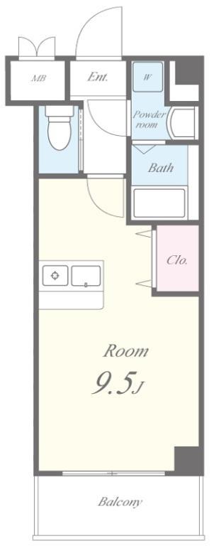 KSロイヤル天王寺北 間取り図