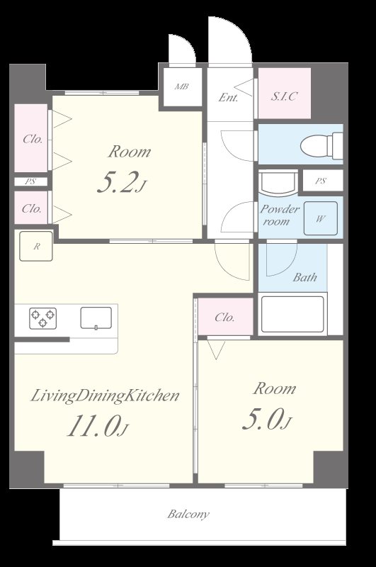 プレジール練馬北町 間取り図