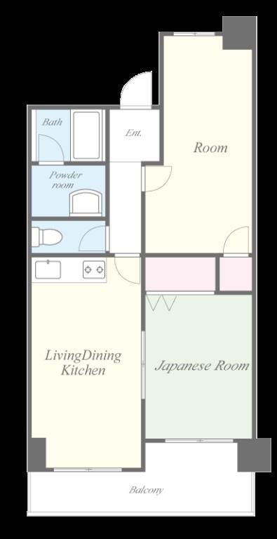ブリージェ姫路 間取り図