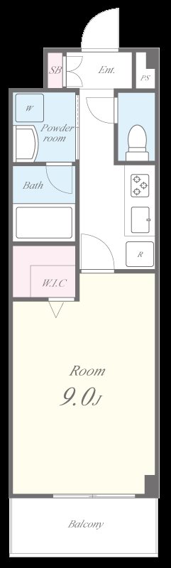 ジュネス稲城 間取り図