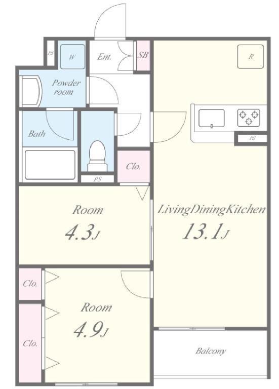 グランデール リーリエ 間取り図
