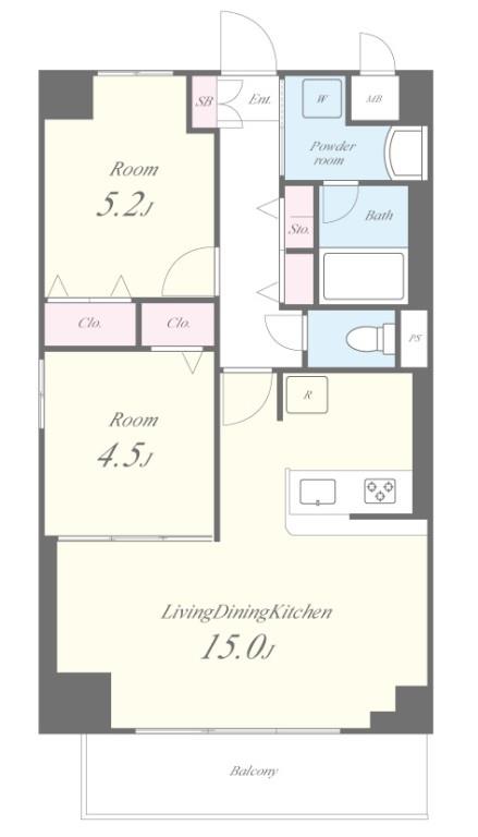 グランコタンズ 間取り図