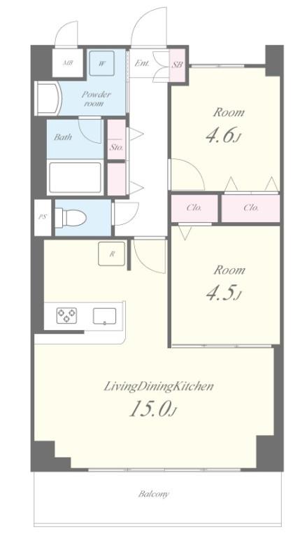 グランコタンズ 間取り図