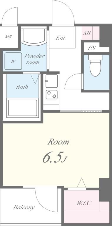 TOSHINCHO SK BLDG.(トウシンチョウエスケービルディング) 間取り図