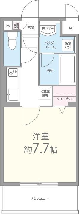 メゾンhana hana 間取り図