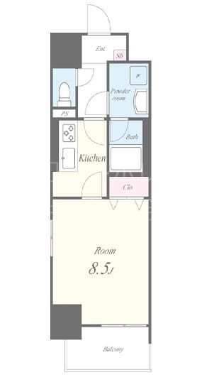 CEREZO TOKIWA st． 間取り図