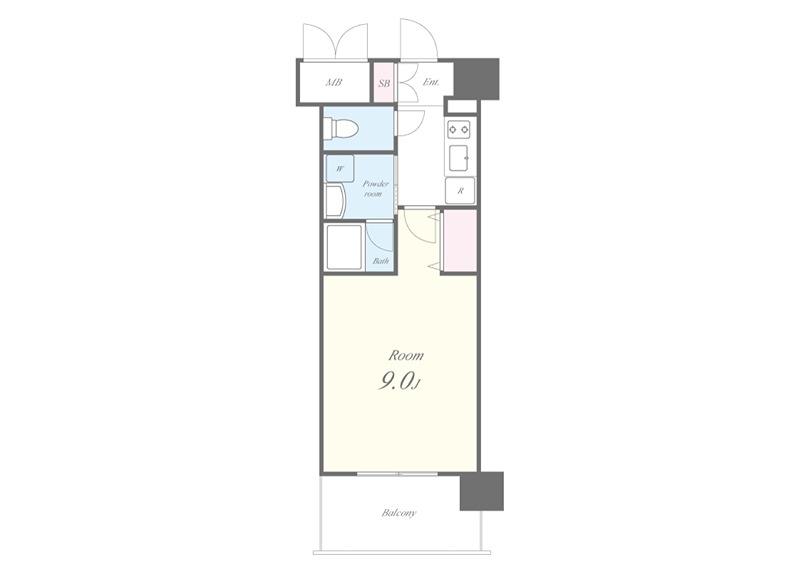 セイワパレス美章園駅前 間取り図