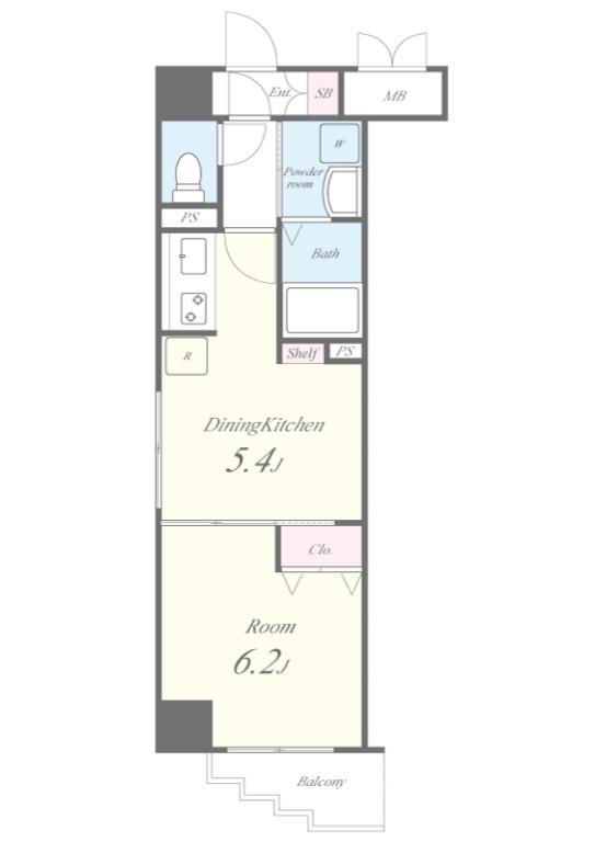 コウジーコート（東京） 間取り図