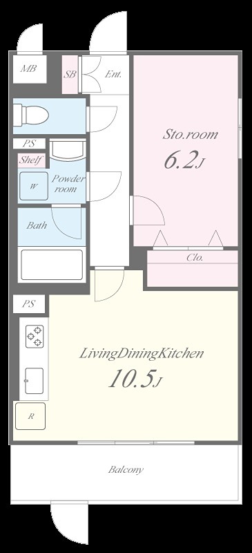 ヴィラ・アーバネット・アネックス 間取り図