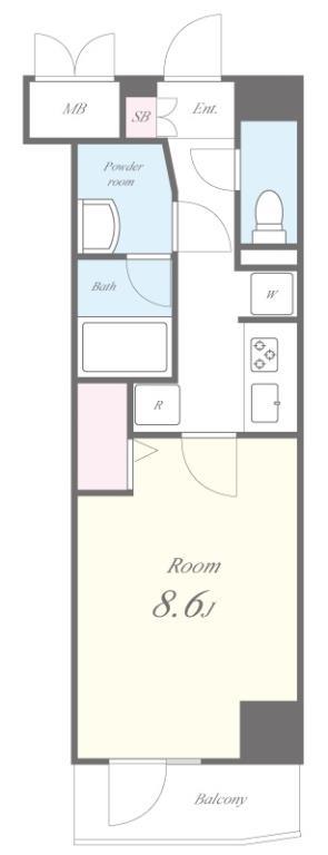 ROOTs Otsuka(ルーツオオツカ) 間取り図