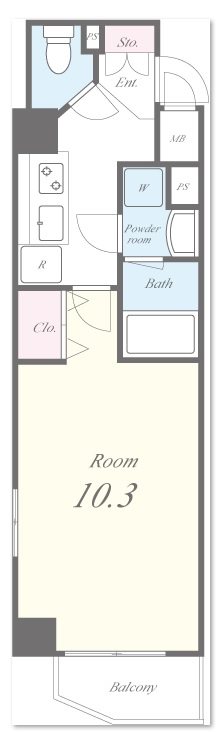 シャローム亀戸 間取り図