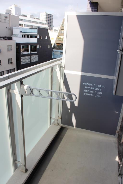 La glycine ベランダ