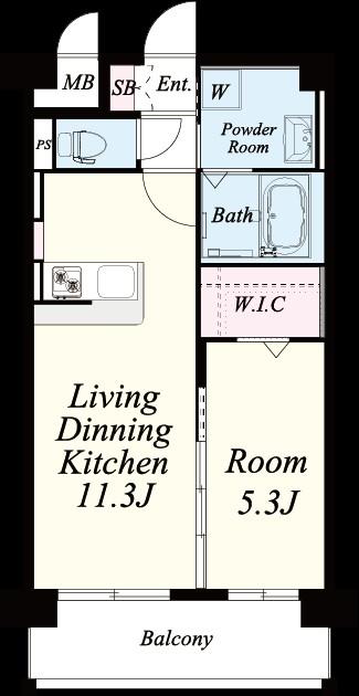 アクア チェントロ 間取り図