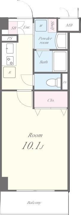 リバーサイドプレーヌ 間取り図