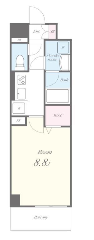 Maison de Grand Marais 間取り図