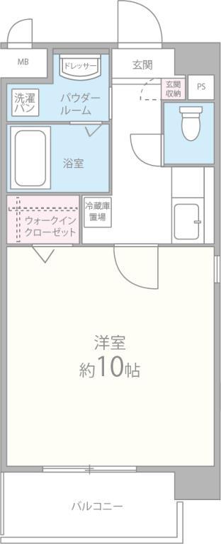 ベルメゾン・エグレット 間取り図