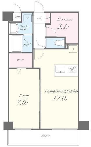 グランシャリオ新蒲田 間取り図