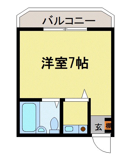 ハイツ玉堀 間取り図