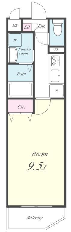 ブリーズ北沢 間取り図