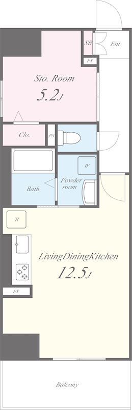 グランコート北園 間取り図