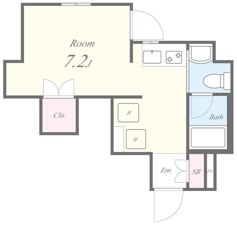 FAIR亀戸クレスト 間取り図