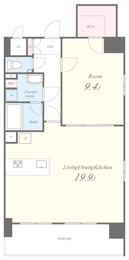 GOLD FOREST半蔵門 間取り図