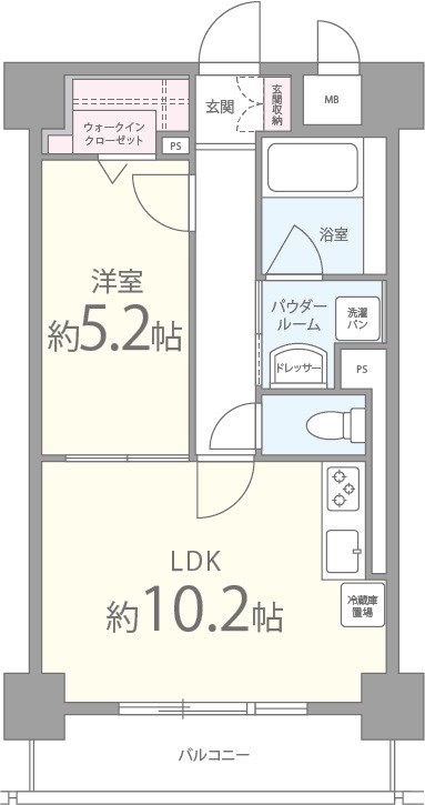 ハイフィールド 間取り図