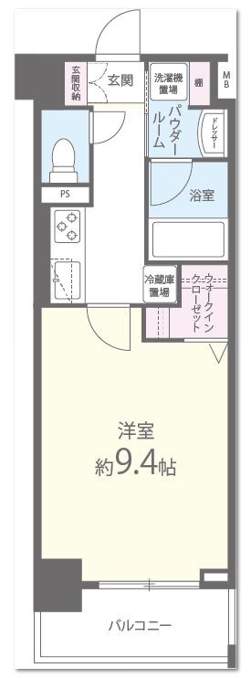 メゾン センリーユ 間取り図