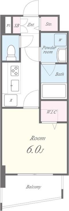 The GranResidenceNIHONBASHI 間取り図