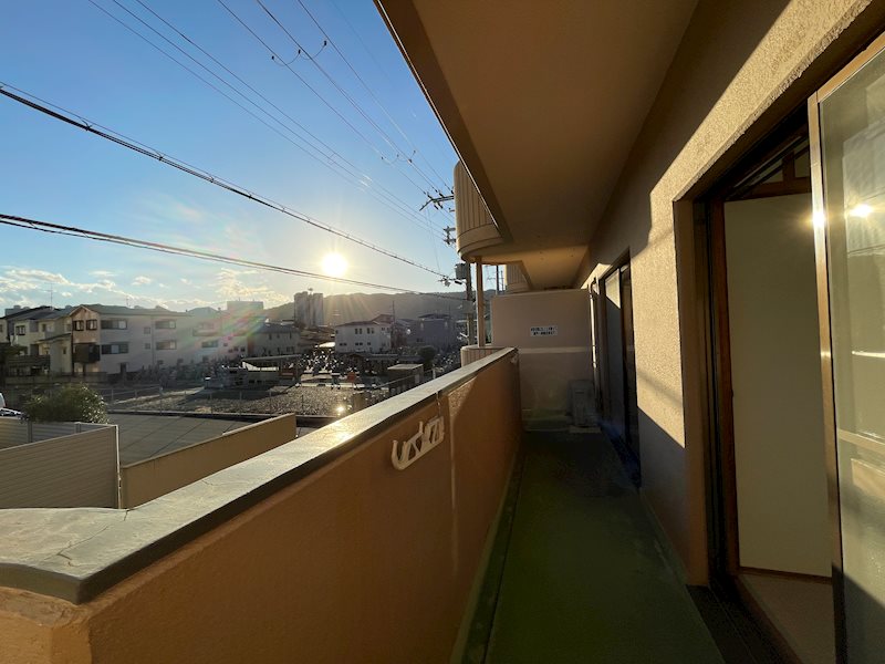 エトワール長岡京 ベランダ