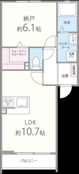 メゾンクレール 間取り図