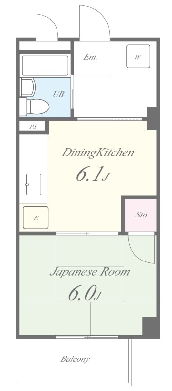 アメニティ曽根 間取り図
