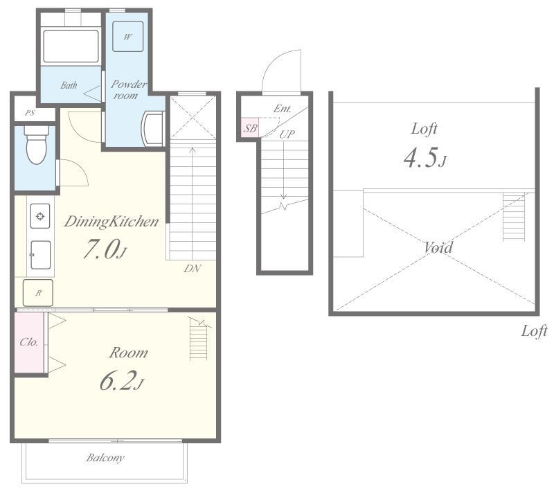 エバーソレーユ 間取り図
