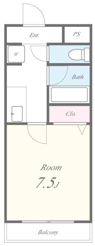 カデンツァK 間取り図
