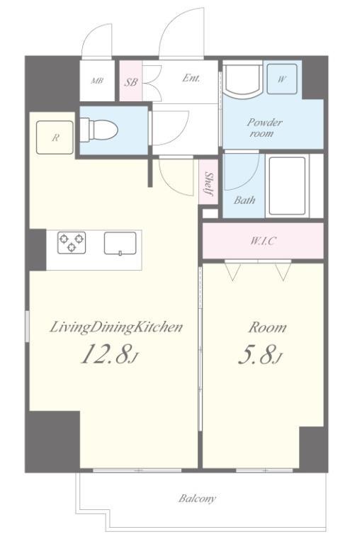 グランデュール秋葉原 間取り図