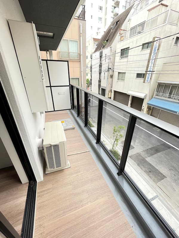 グランデュール秋葉原 ベランダ
