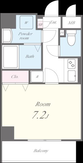 ル･レーブ押上 間取り図
