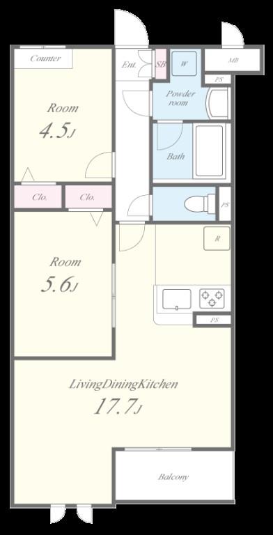 ARROWLEⅡ(アローレツー) 間取り図