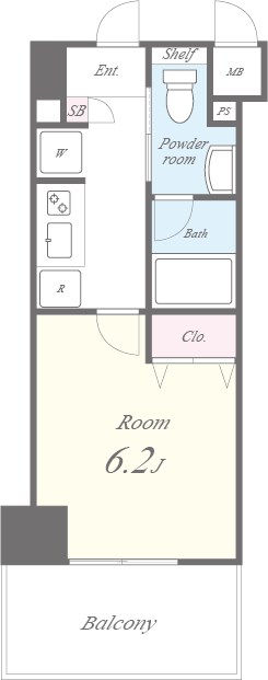 Fujiman北山町 間取り図